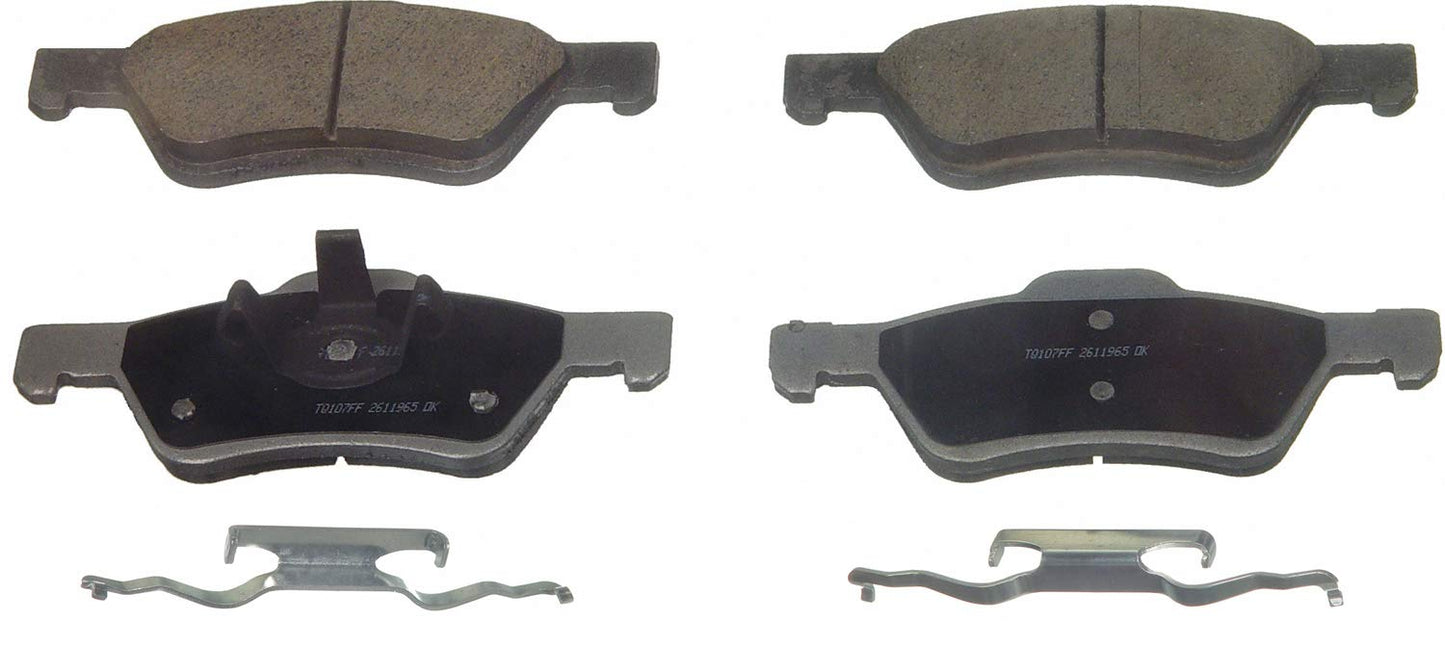 Wagner Brake ThermoQuiet QC1047 Ceramic Disc Brake Pad Set