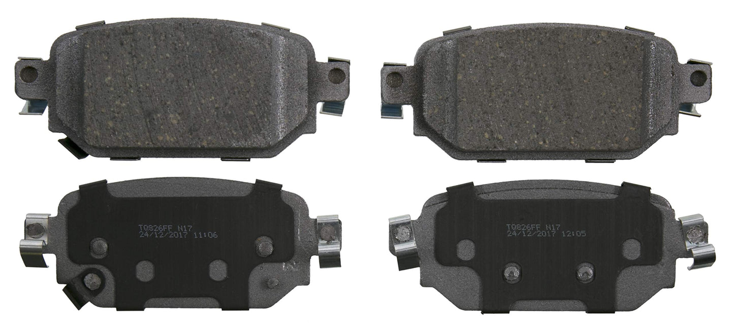 Wagner Brake ThermoQuiet QC2042 Ceramic Disc Brake Pad Set
