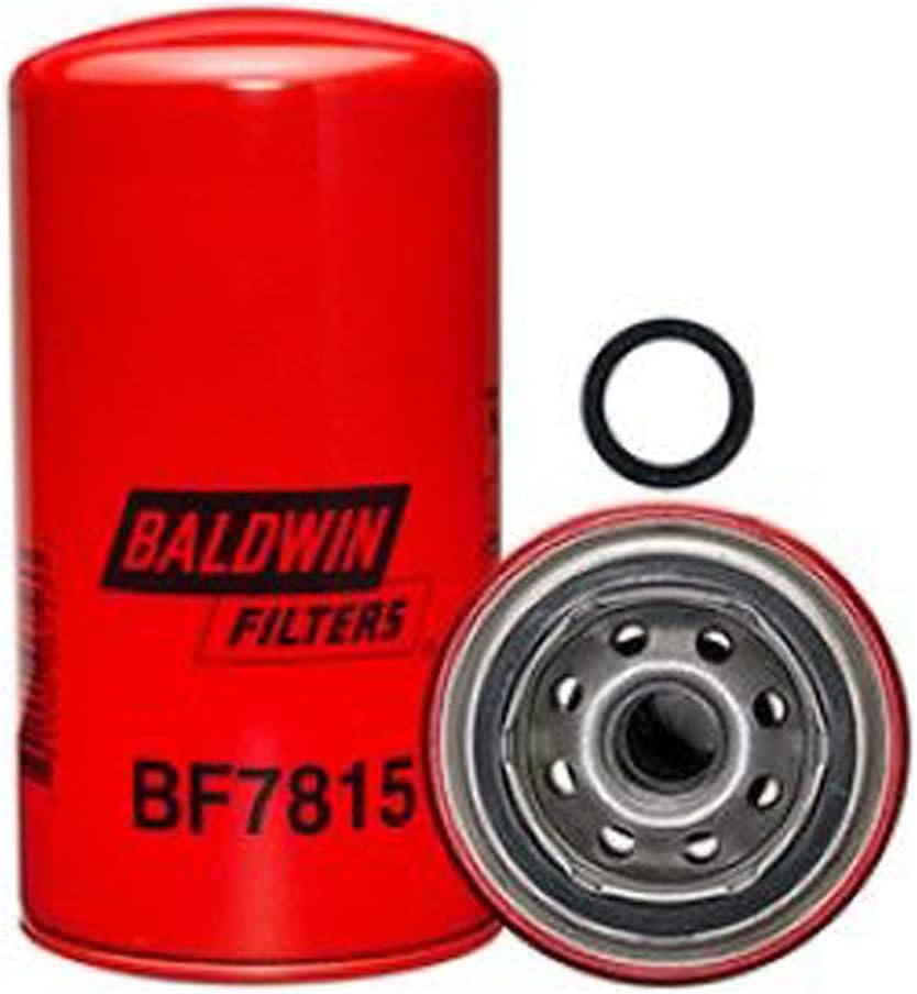 Baldwin-BF7815 Fuel Filter, 7-5/32 x 3-23/32 x 7-5/32 In - Red