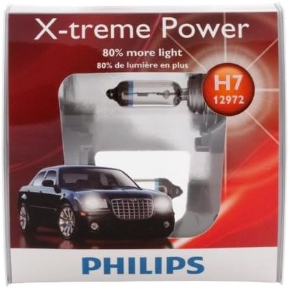 Philips Xtremepower 12972/H7 Headlight Bulb (2-Pack)