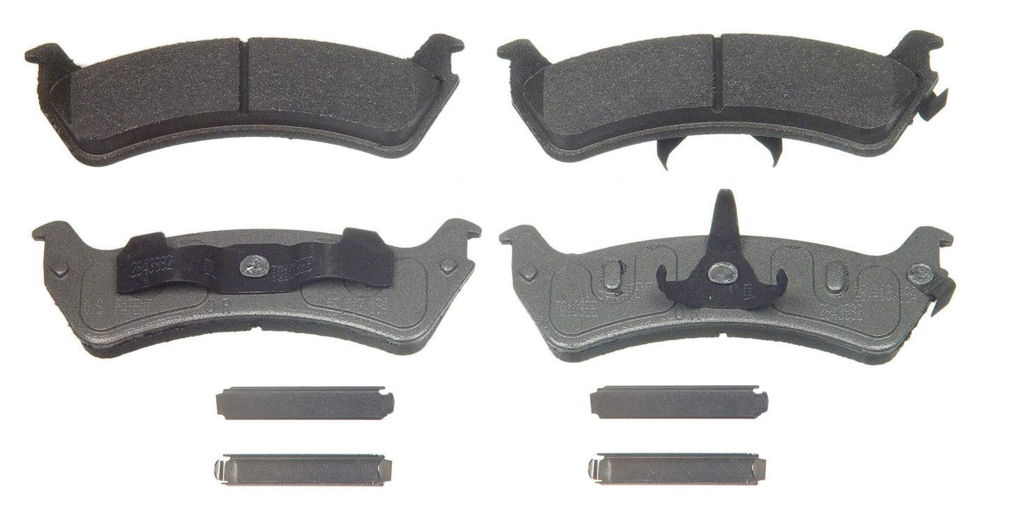 Wagner ThermoQuiet MX667 Semi-Metallic Disc Brake Pad Set