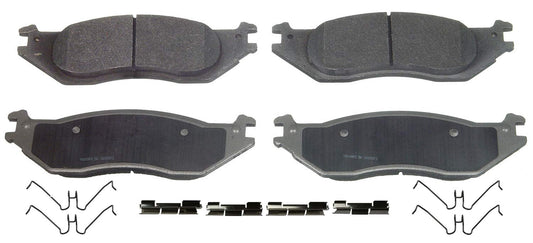 Wagner Brake ThermoQuiet MX1045 Semi-Metallic Disc Brake Pad Set