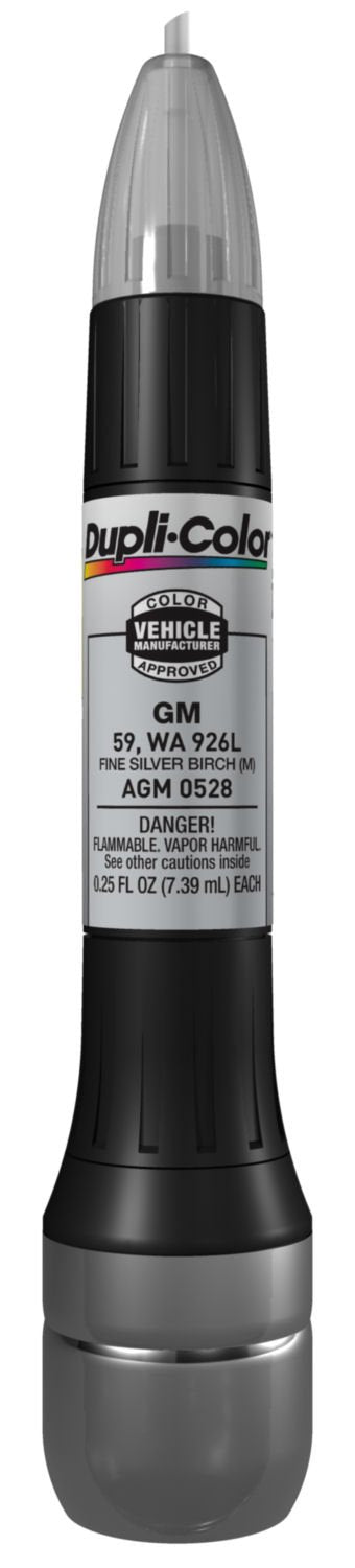 Dupli-Color AGM0528 Scratch Fix All-In-1 Exact-Match Automotive Touch-Up Paint  General Motors Fine Silver Birch  Paint Pen, 0.5 Fl Oz (Pack of 1)