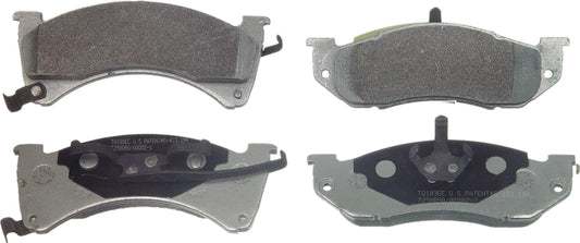 Wagner Brake ThermoQuiet MX478 Semi-Metallic Disc Brake Pad Set