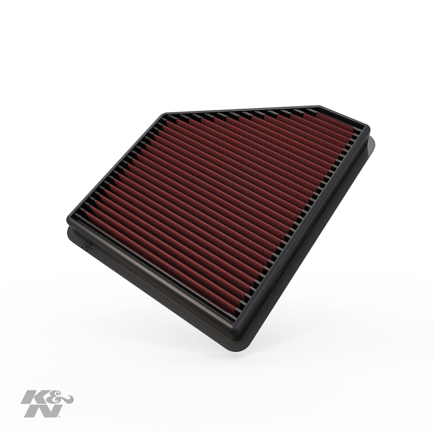 K&N High-Flow Original Lifetime Engine Air Filter: Increase Power & Acceleration, Washable, Premium, Replacement Car Air Filter: Compatible with 2010-2015 Chevy Camaro, Camaro SS, Camaro ZL1, 33-2434