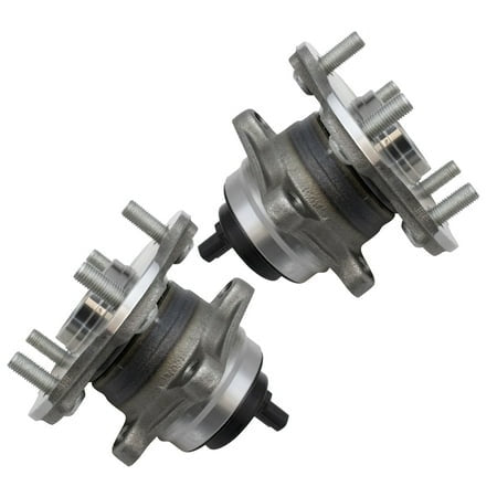 TRQ Rear Wheel Hub Bearings Assembly Set Compatible with 2010-2019 Lexus RX350 2018-2019 RX350L 2010-2015 RX450h 2014-2020 Toyota Highlander
