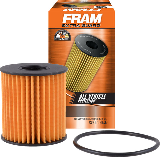 FRAM Extra Guard CH10066, 10K Mile Change Automotive Replacement Interval Cartridge Engine Oil Filter for Select Vehicle Models