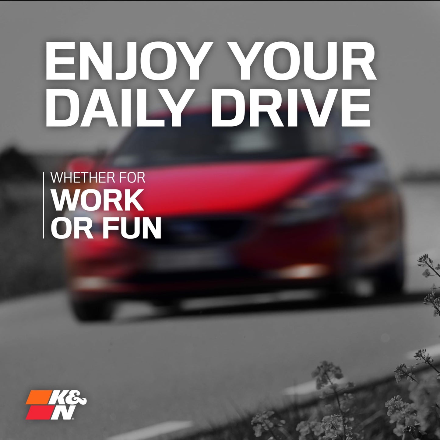 K&N Engine Air Filter: Reusable, Clean Every 75,000 Miles, Washable, Premium, Replacement Car Air Filter: Compatible with 2000-2012 Ford/Mazda/Mercury (Escape, Maverick, Tribute, Mariner), 33-2187