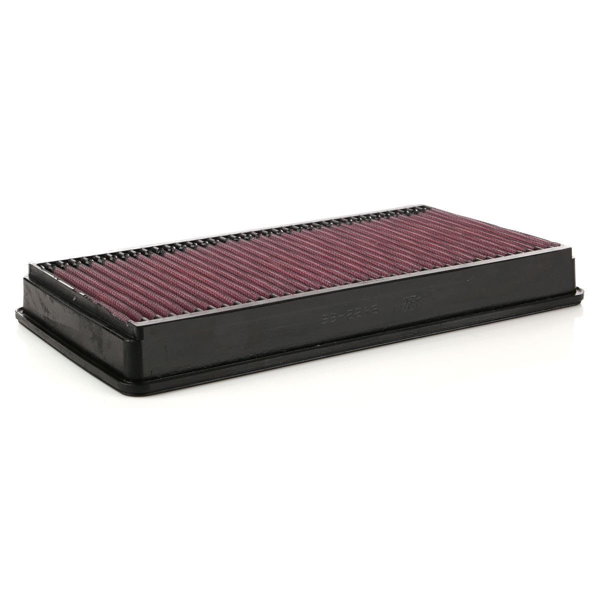 K&N High-Flow Original Lifetime Engine Air Filter: Increase Power: Premium, Washable: Compatible with 1998-2007 FORD: Excursion, F250, F350, F450, F550, 33-2248
