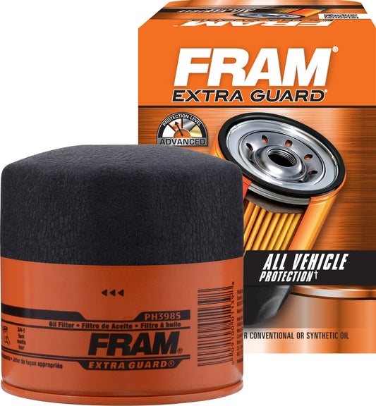 Fram PH3985 Extra Guard Passenger Car Spin-On Oil Filter (Pack of 2)