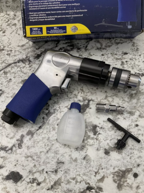 Goodyear GY3430 Air Powered 3/8'' Reversible Drill