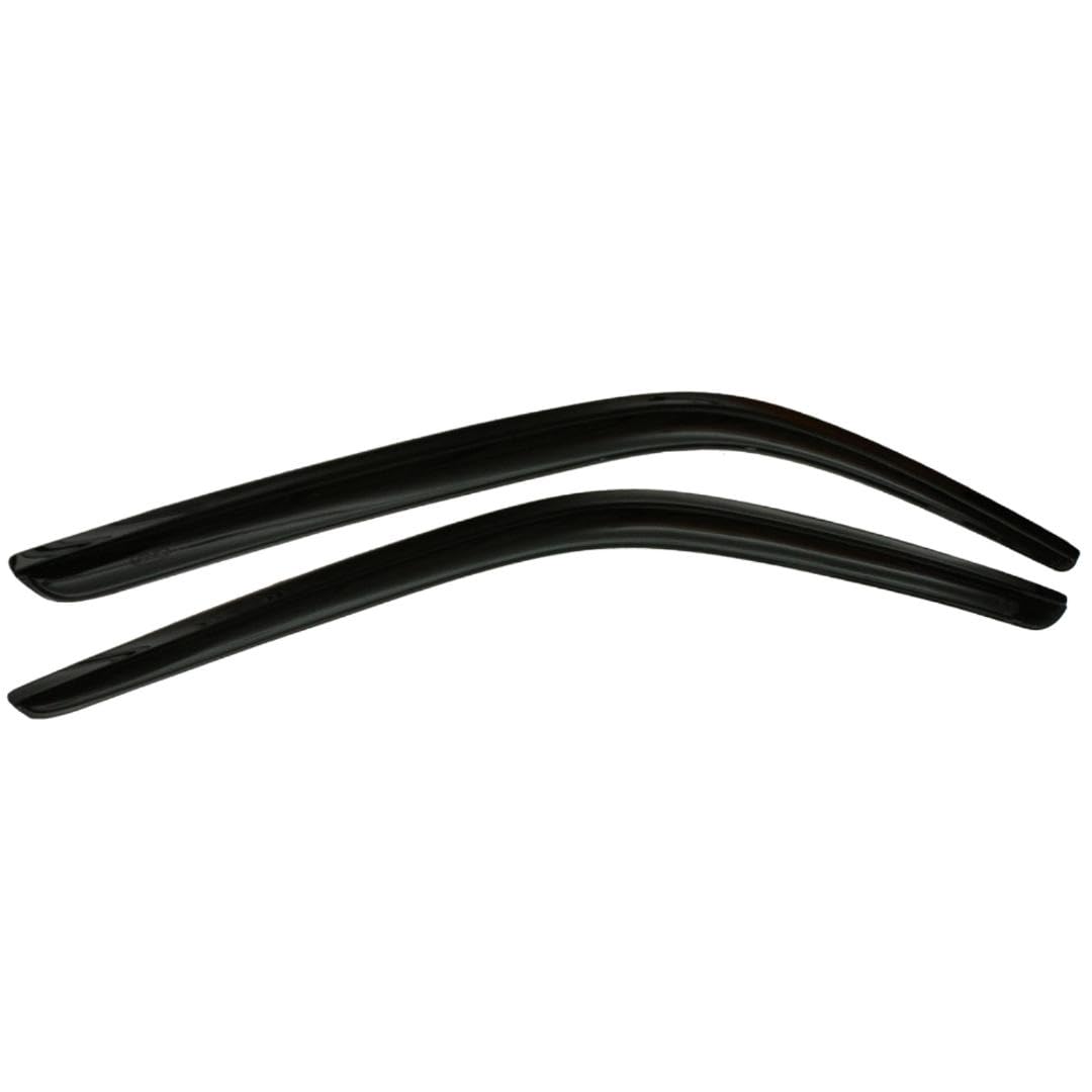 Auto Ventshade [AVS] Outside Mount Rain Guards for 2009-2018 Ram 1500; 2019-2023 Ram 1500 (Classic Body) 2010-2024 Ram 2500/3500, Standard Cab | Window Vent Visors, 2 pcs. - Smoke | 92002