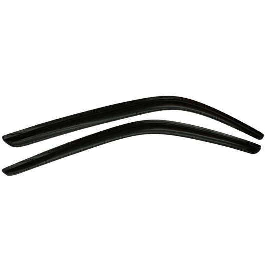 Auto Ventshade [AVS] Outside Mount Rain Guards for 2009-2018 Ram 1500; 2019-2023 Ram 1500 (Classic Body) 2010-2024 Ram 2500/3500, Standard Cab | Window Vent Visors, 2 pcs. - Smoke | 92002