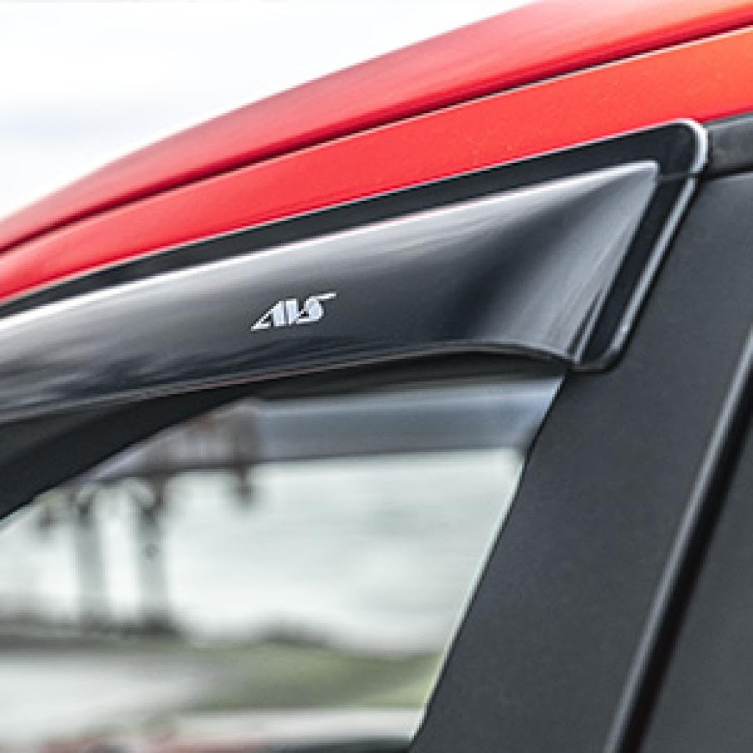 Auto Ventshade [AVS] Outside Mount Rain Guards for 2009-2018 Ram 1500; 2019-2023 Ram 1500 (Classic Body) 2010-2024 Ram 2500/3500, Standard Cab | Window Vent Visors, 2 pcs. - Smoke | 92002