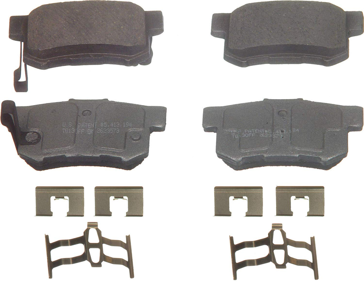 Wagner Brake ThermoQuiet QC536 Ceramic Disc Brake Pad Set