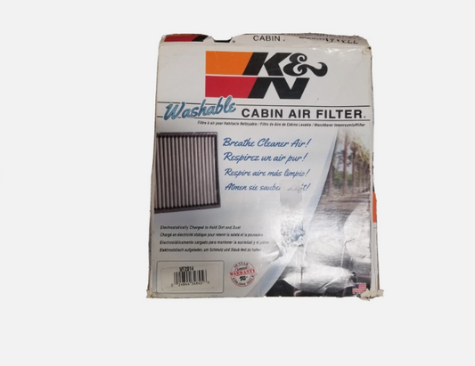 K&N Cabin Air Filter Washable VF2014 Free Shipping!