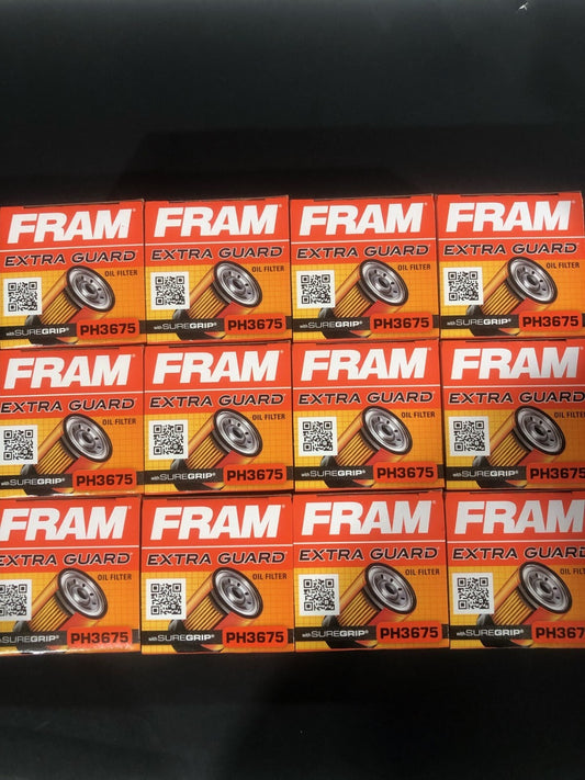 Pack of 12 Engine Oil Filter-Extra Guard FRAM PH3675 - FREE SHIPPING!