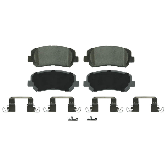Wagner Brake ThermoQuiet QC1640B Ceramic Disc Brake Pad Set