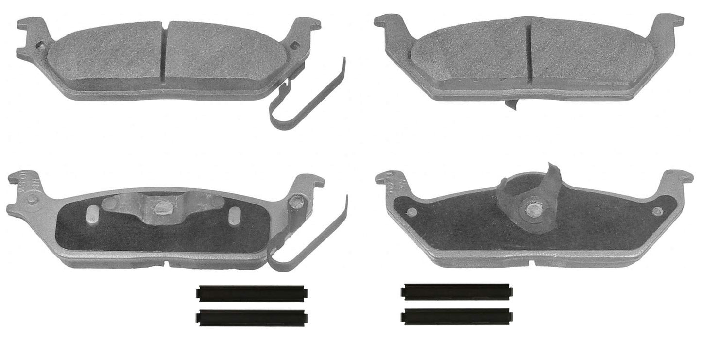 Wagner ThermoQuiet MX1012A Semi-Metallic Disc Brake Pad Set