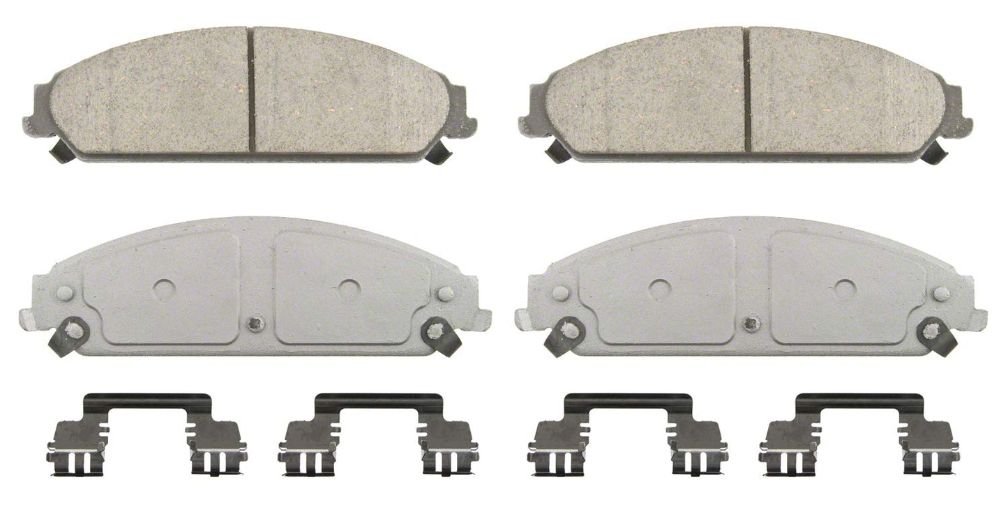 Wagner Brake ThermoQuiet QC1058 Ceramic Disc Brake Pad Set