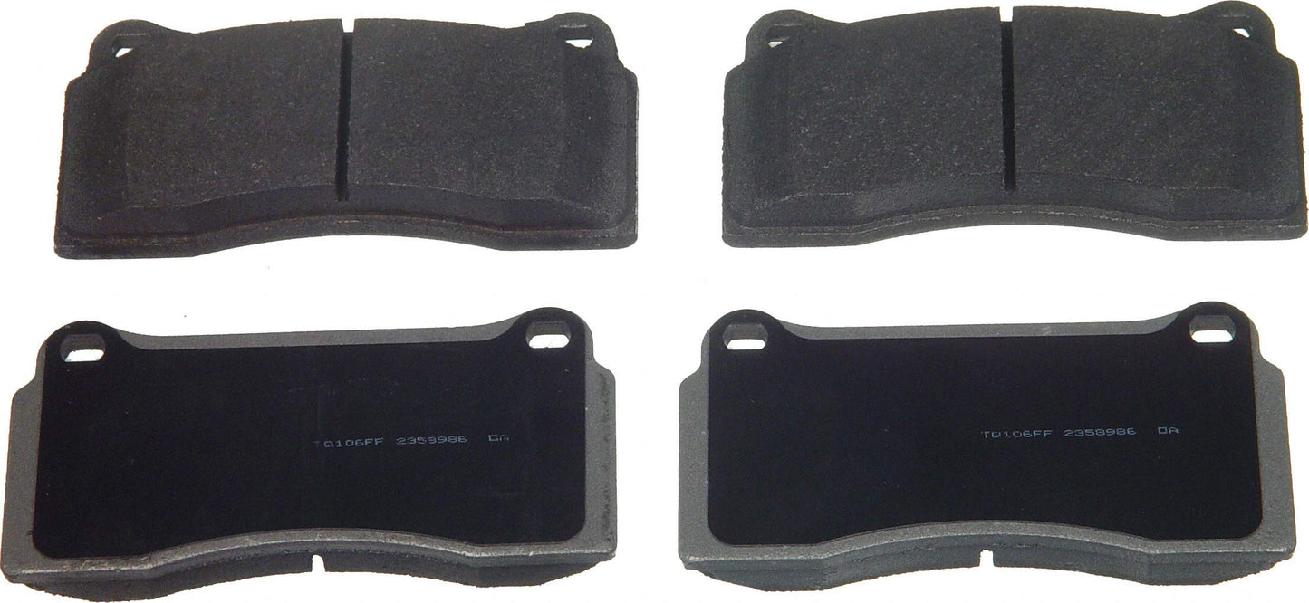 Wagner Brake ThermoQuiet MX810 Semi-Metallic Disc Brake Pad Set