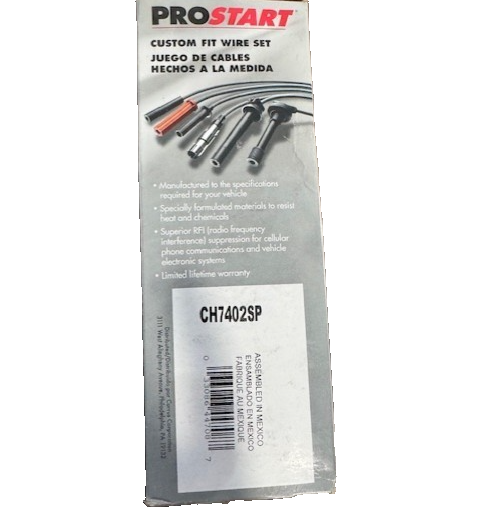 Spark Plug Wire Set BWD Borg Warner prostart new in box CH74164SP Mazda 626 2.0L