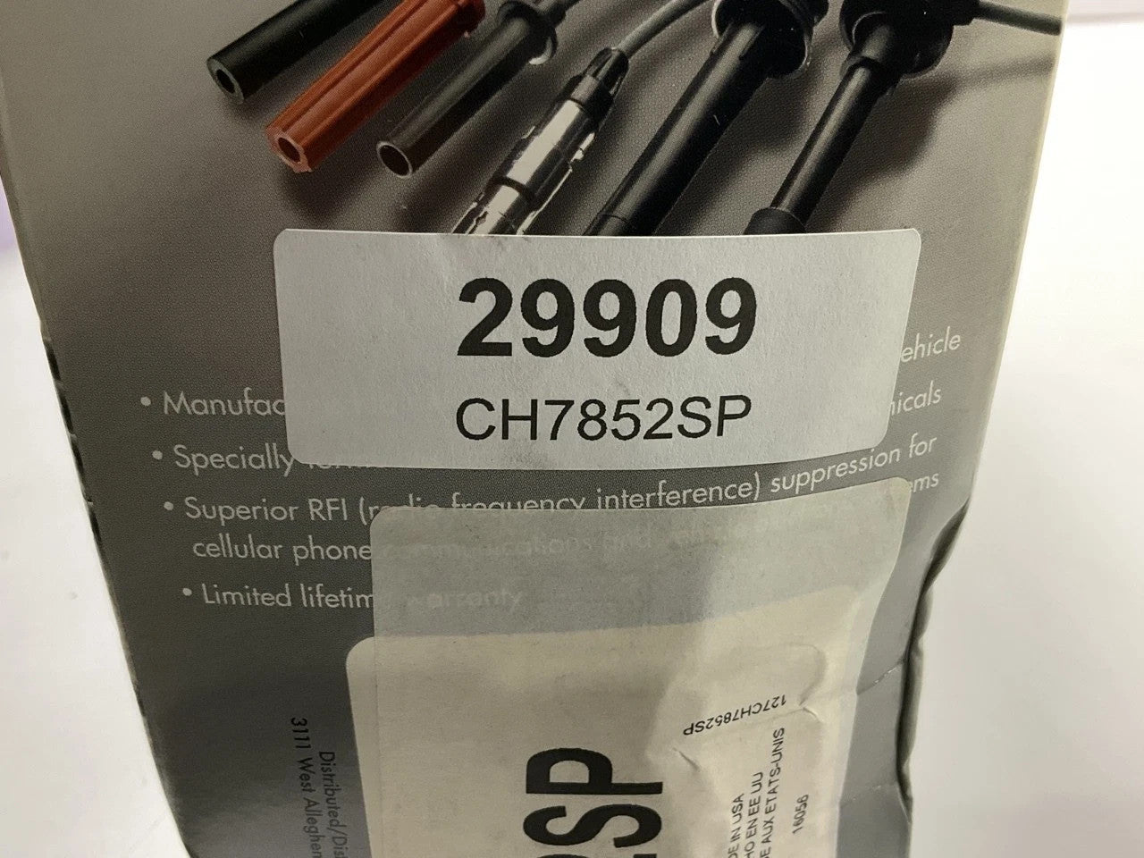 NEW Prostart CH7852SP Ignition Spark Plug Wire Set