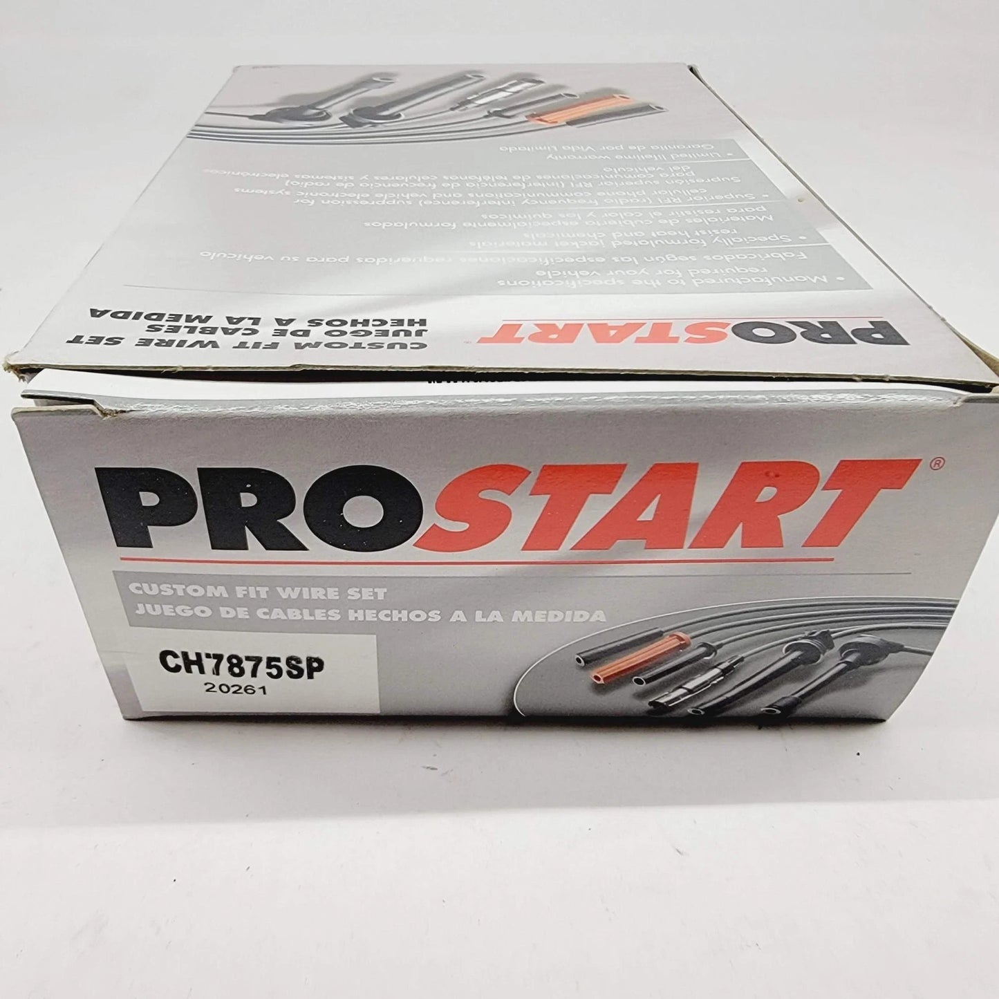 NEW Spark Plug Wire Set ProStart CH7875SP FREE SHIPPING