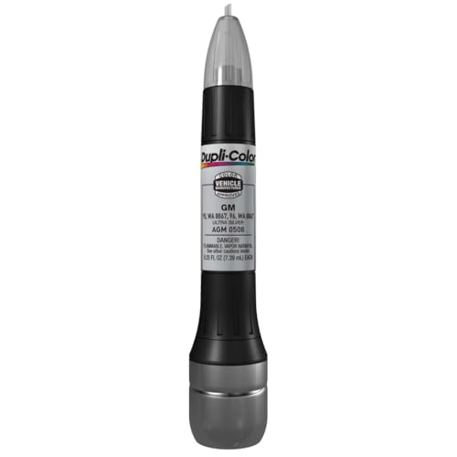 Dupli-Color Scratch Fix All-in-1 Touch Up Paint, Gloss, Ultra Silver, .50 fl. oz.