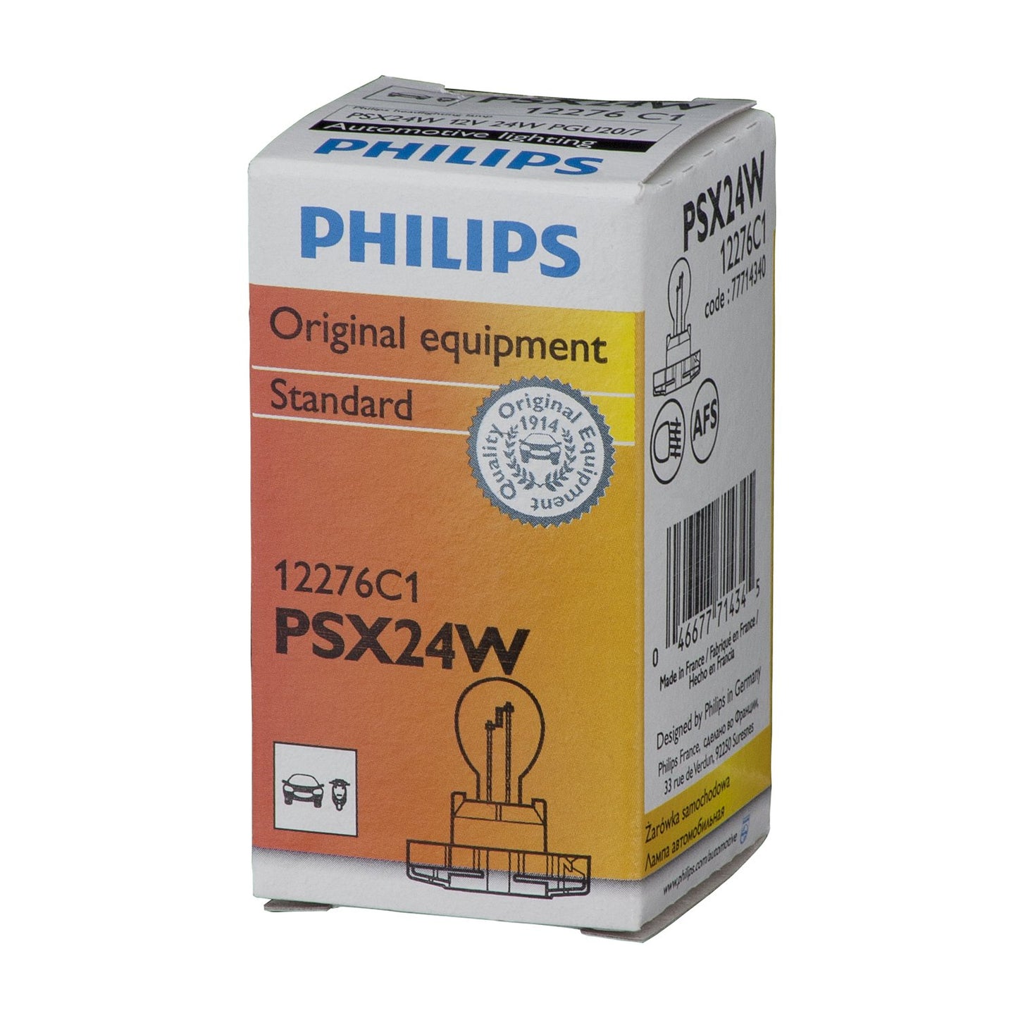 Philips 12276C1 Premium PSX24W Headlight Bulb (Pack of 1)