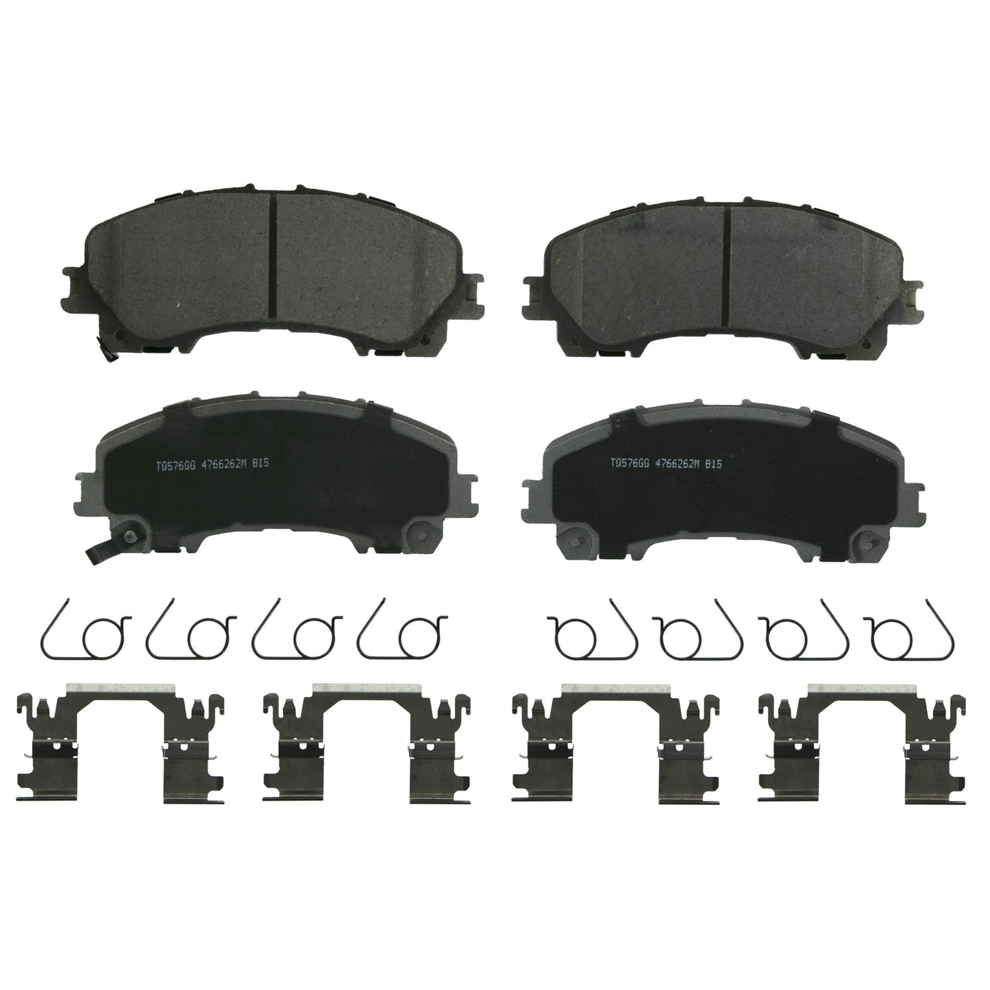 Wagner Brake ThermoQuiet QC1736 Ceramic Disc Brake Pad Set