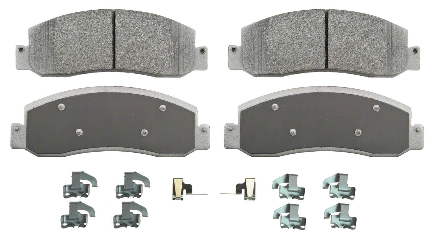 Wagner Brake ThermoQuiet MX1333 Semi-Metallic Disc Brake Pad Set