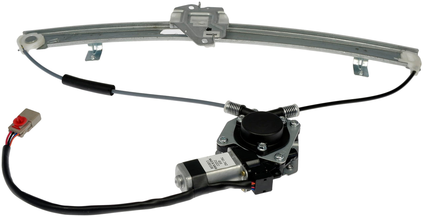 Dorman 741-742 Front Driver Side Power Window Regulator And Motor Assembly Compatible with Select Honda Models