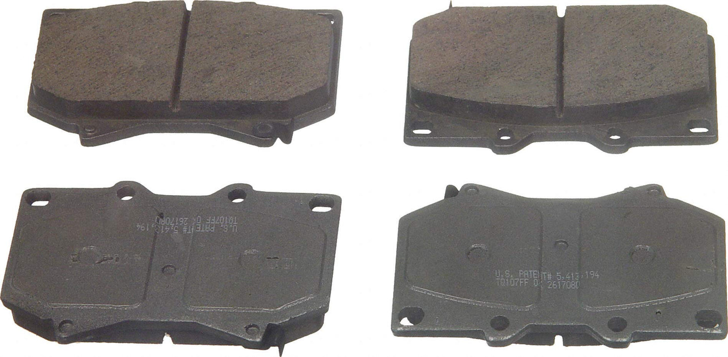 Wagner Brake ThermoQuiet QC812 Ceramic Disc Brake Pad Set