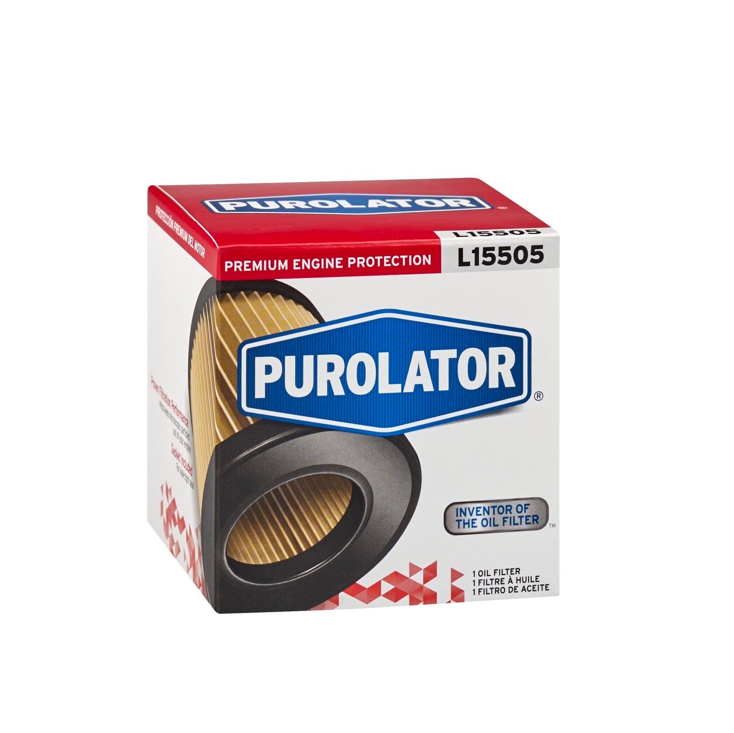 Purolator L15505 Premium Engine Protection Cartridge Oil Filter Compatible With 2005-2009 Ford Escape, 2006-2009 Fusion, 2003-2012 Mazda 6, 2004-2009 Mazda 3, 2007-2012 CX-7 and 2006-2012 Mazda 5