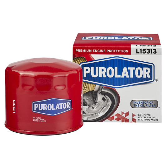 Purolator L15313 Premium Engine Protection Spin On Oil Filter Compatible With Chevrolet Corvette, Camaro, Chevelle, Monte Carlo, Silverado 2500 HD, Caprice, Nova and Pontiac Firebird