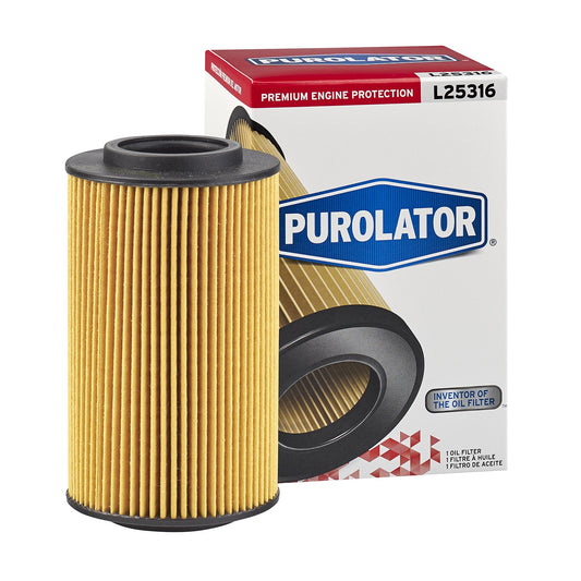 Purolator L25316 Premium Engine Protection Cartridge Oil Filter Compatible With 1999-2012 Porsche 911, 1997-2009 Porsche Boxster and 2003-2006 Porsche Cayenne