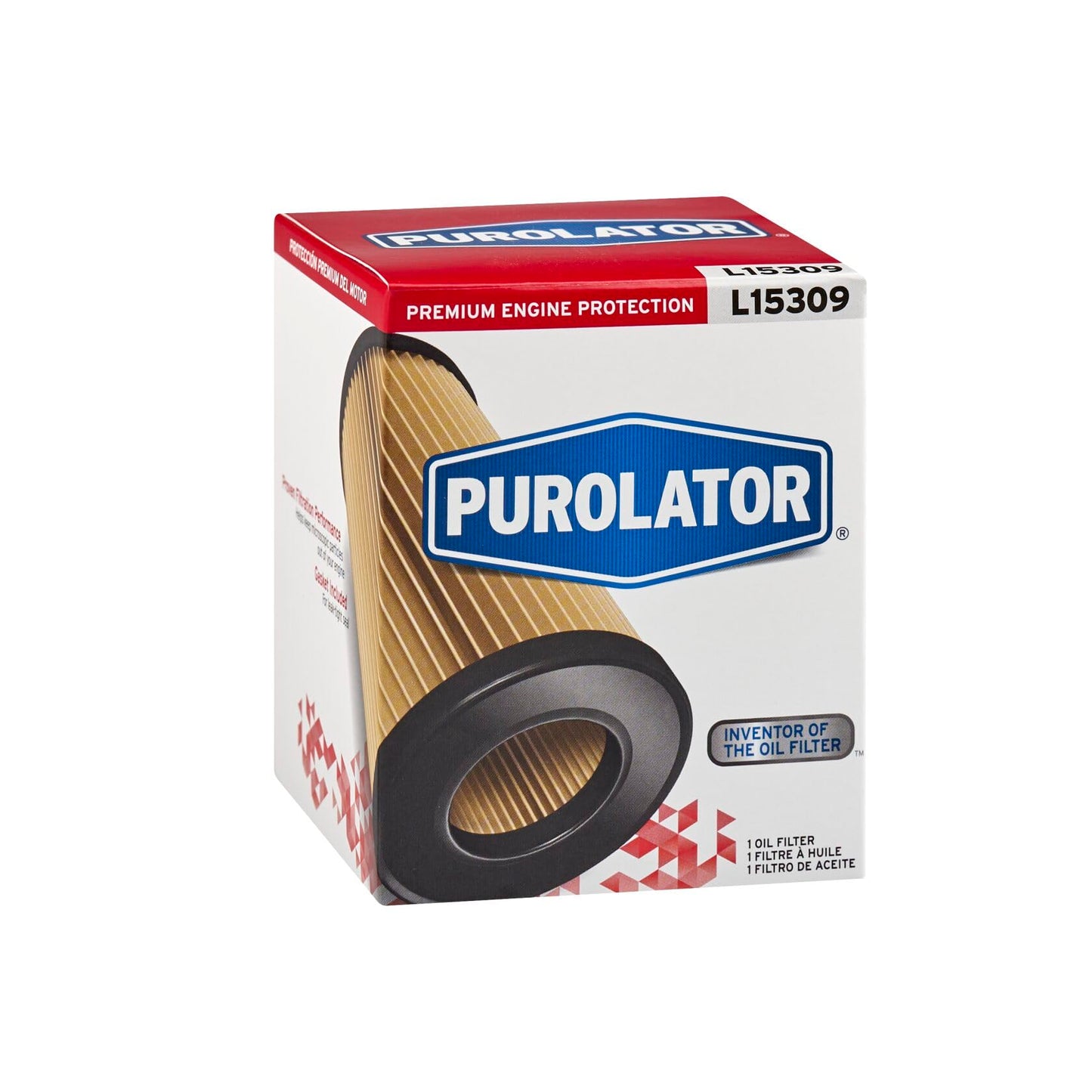 Purolator L15309 Premium Engine Protection Cartridge Oil Filter Compatible With 2001-2005 Saturn L300, 2002-2003 Saturn Vue, 2001-2003 Saturn LW300, 2000 Saturn LS2 and 1999-2001 Cadillac Catera