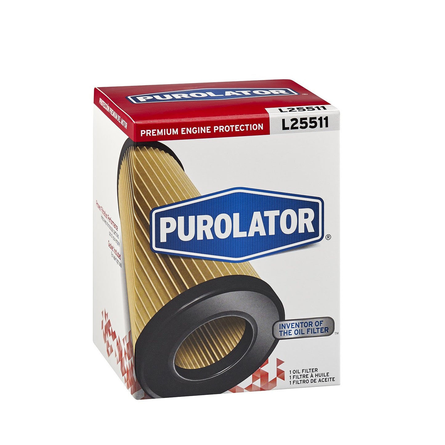 Purolator L25511 Premium Engine Protection Cartridge Oil Filter