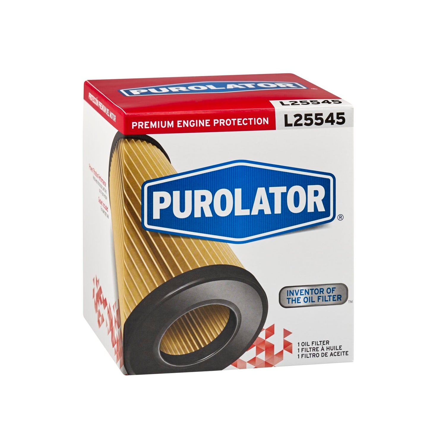 Purolator L25545 Premium Engine Protection Cartridge Oil Filter Compatible With 2004-2011 Volkswagen Touareg, 1996-2004 Passat, 1996-2001 Jetta, 2004-2011 Porsche Cayenne and 2007-2010 Audi Q7