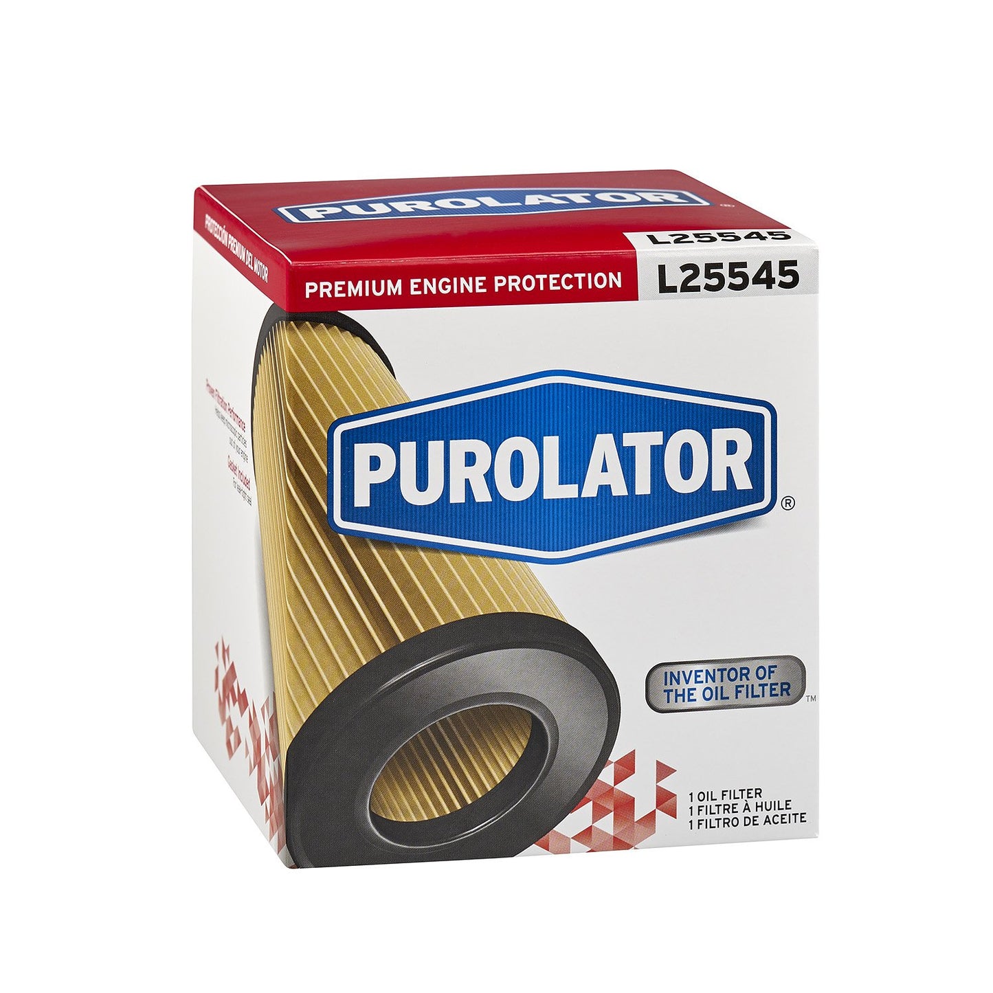 Purolator L25545 Premium Engine Protection Cartridge Oil Filter Compatible With 2004-2011 Volkswagen Touareg, 1996-2004 Passat, 1996-2001 Jetta, 2004-2011 Porsche Cayenne and 2007-2010 Audi Q7