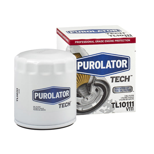 Purolator TL10111 PurolatorTECH Spin On Oil Filter Compatible With Chevrolet S10, Silverado 1500, Malibu, Impala, Buick LeSabre, Century, LaCrosse and Pontiac Grand Prix