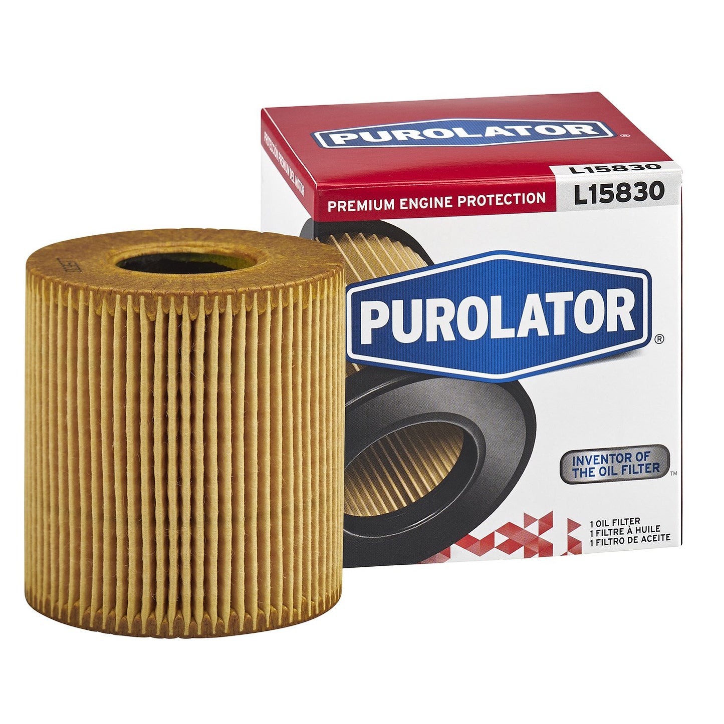 Purolator L15830 Premium Engine Protection Cartridge Oil Filter Compatible With 2007-2015 Mini Cooper and 2011-2016 Mini Cooper Countryman