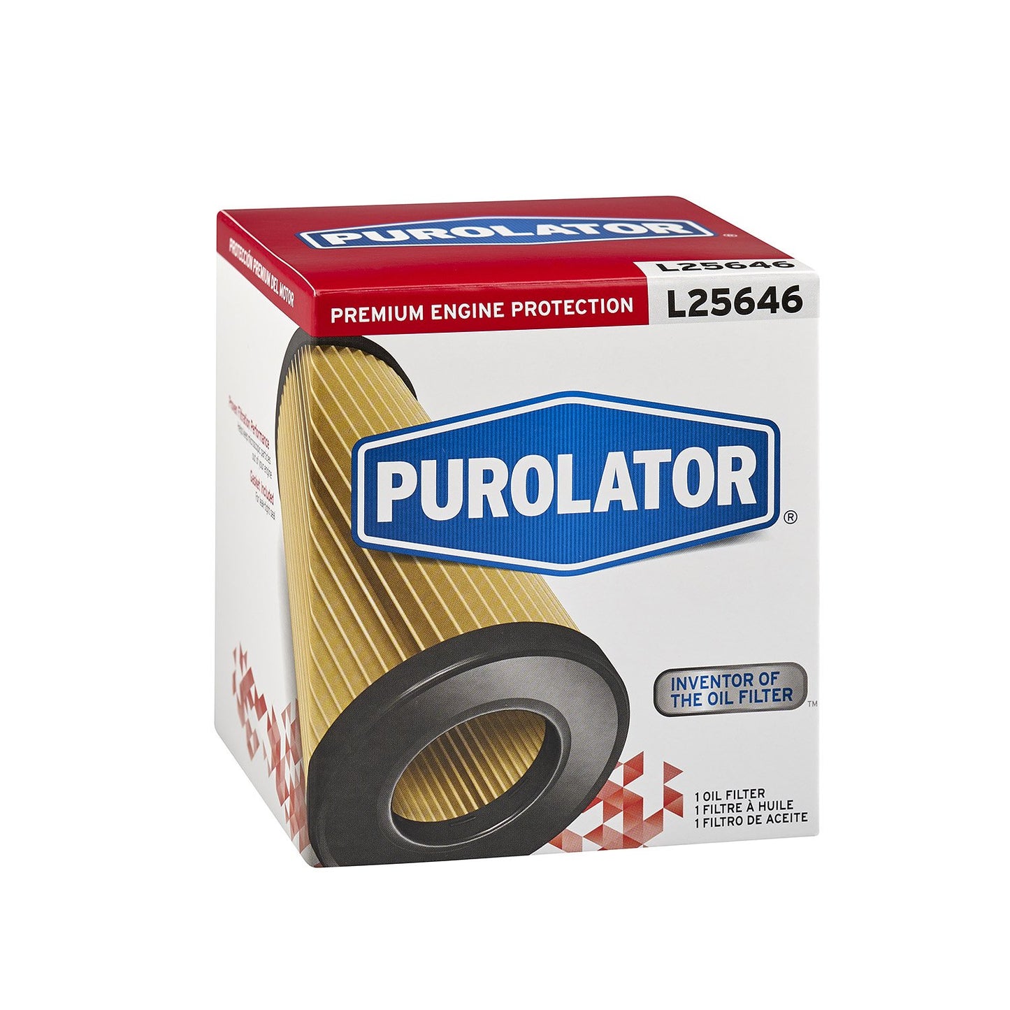 Purolator L25646 Premium Engine Protection Cartridge Oil Filter Compatible With Mercedes-Benz Sprinter 2500, Sprinter 3500, Sprinter 3500XD, GL350, Freightliner Sprinter 2500 and Dodge Sprinter 2500