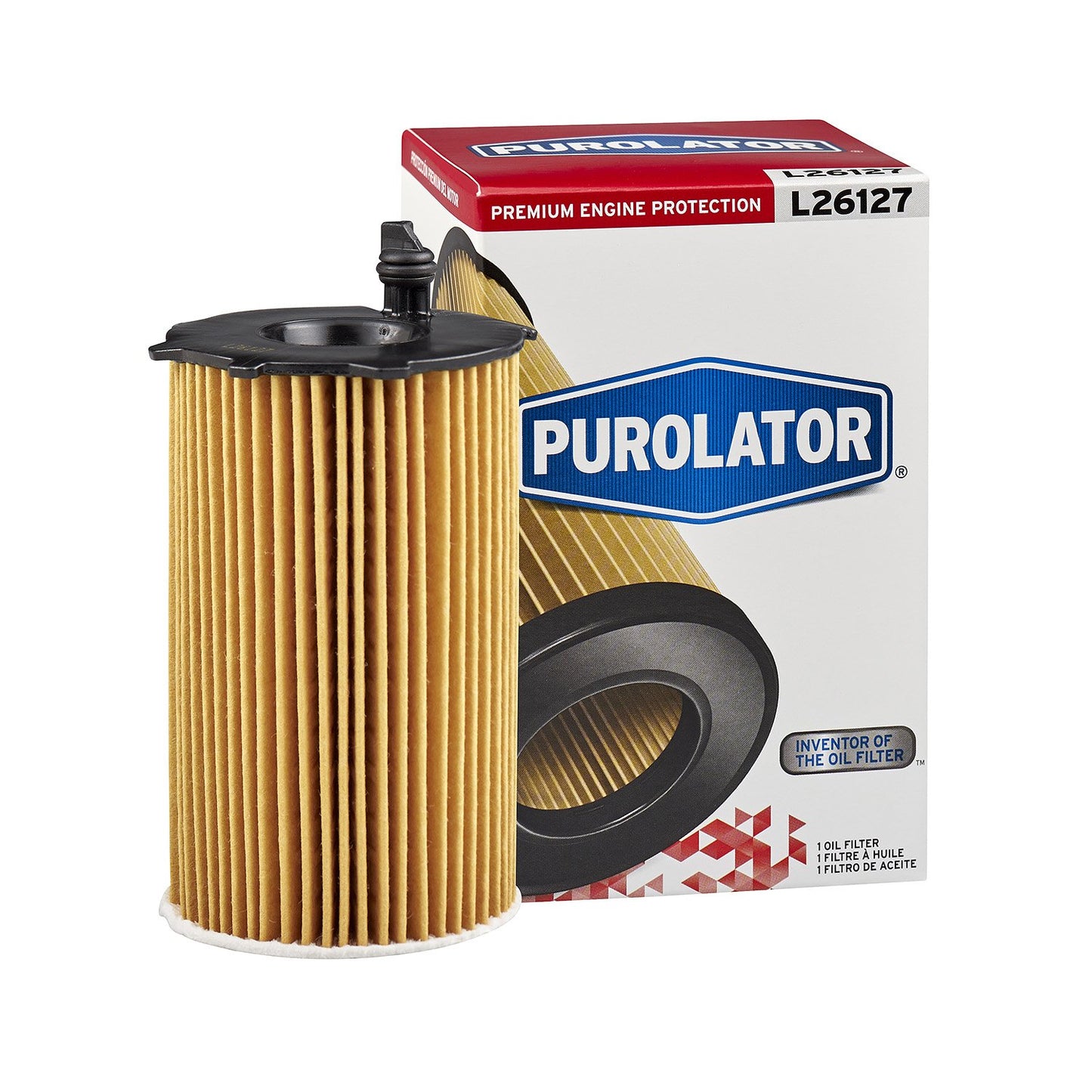 Purolator L26127 Premium Engine Protection Cartridge Oil Filter Compatible With 2011-2018 Kia Sorento, 2010-2018 Hyundai Santa Fe and 2011-2018 Kia Sedona