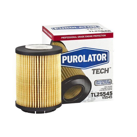 Purolator TL25545 PurolatorTECH Cartridge Oil Filter Compatible With 2004-2011 Volkswagen Touareg, 1996-2004 Passat, 1996-2001 Jetta, 2004-2011 Porsche Cayenne and 2007-2010 Audi Q7