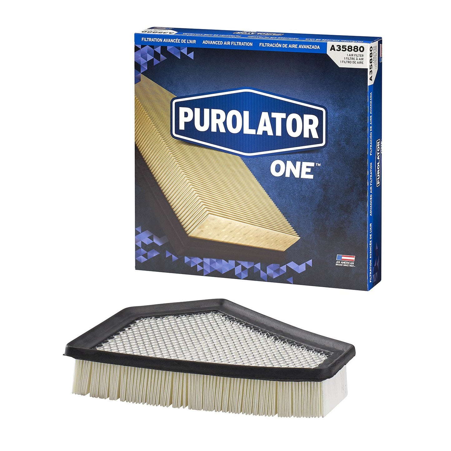 Purolator A35880 PurolatorONE Advanced Engine Air Filter Compatible With Select Cadillac CTS