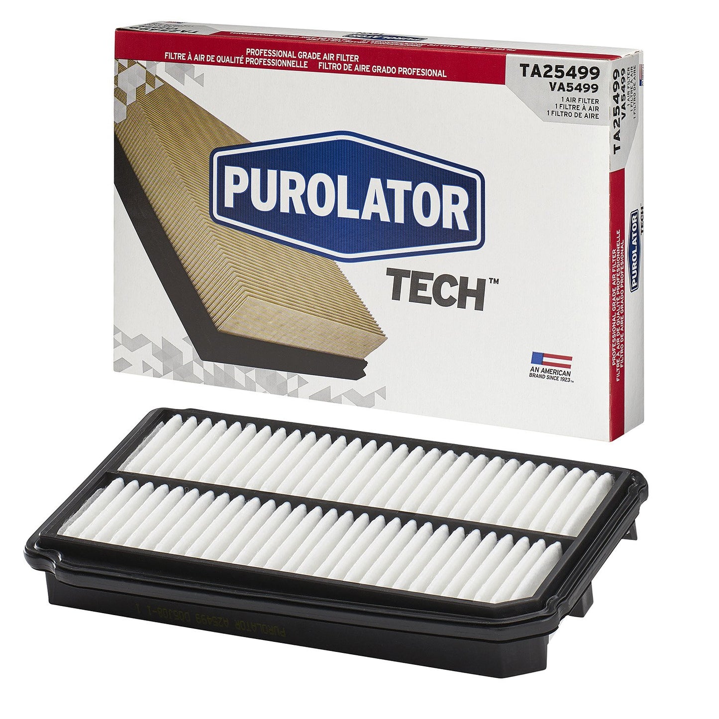 Purolator TA25499 PurolatorTECH Air Filter Compatible With 2002-2004 Honda Odyssey