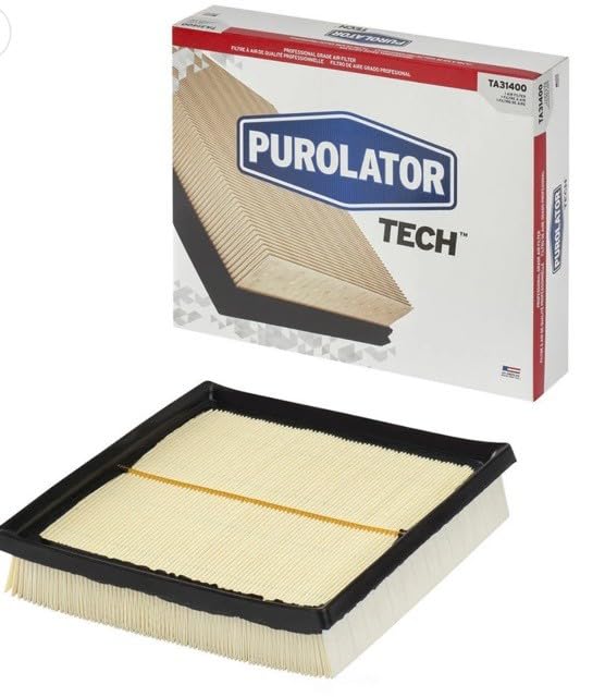 Purolator TA31400 PurolatorTECH Air Filter Compatible With 2018-2024 Toyota Camry, 2019-2023 Toyota RAV4 and 2020-2023 Toyota Highlander