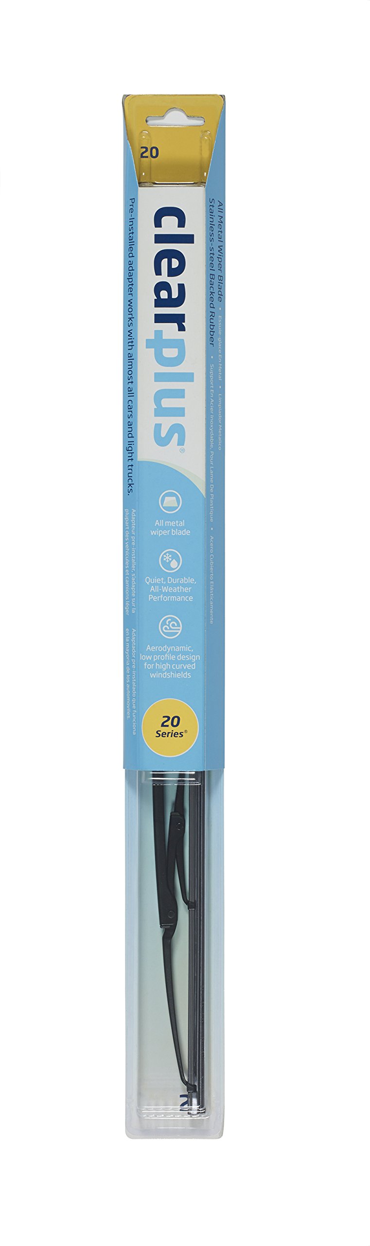 ClearPlus 20191 Premium Wiper Blade, 19'' (Pack of 1)